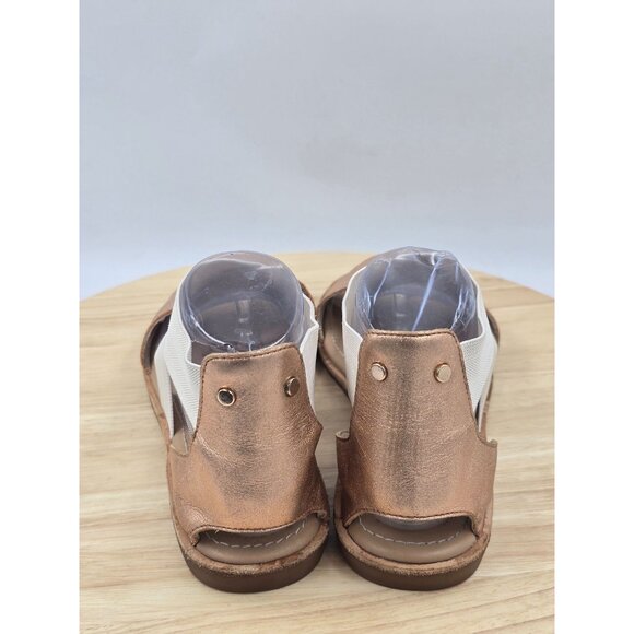 Sorel Ella Leather Womens Slingback Flat Sandals NL2890-120  sz 9.5 - Picture 6 of 8